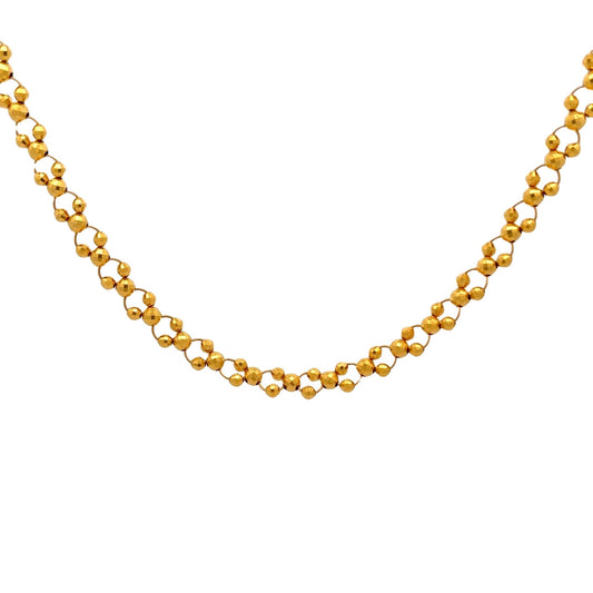 22ct solid gold necklace 05001284RetroGold