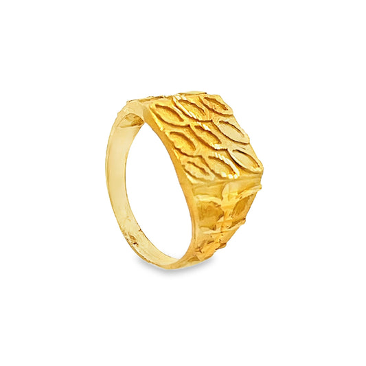 New 22ct yellow gold ring 02020982