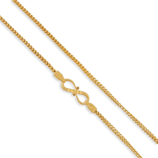 22ct yellow gold chain 01002726