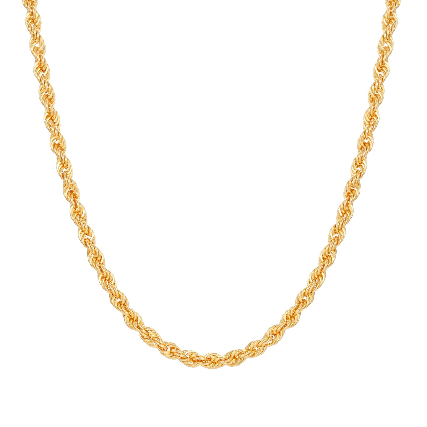 22ct yellow gold second-hand rope chain