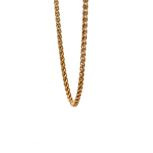 22ct yellow gold chain 02029177