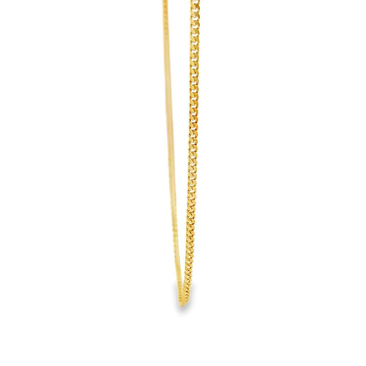 22ct yellow gold second-hand chain FCA08002217-30