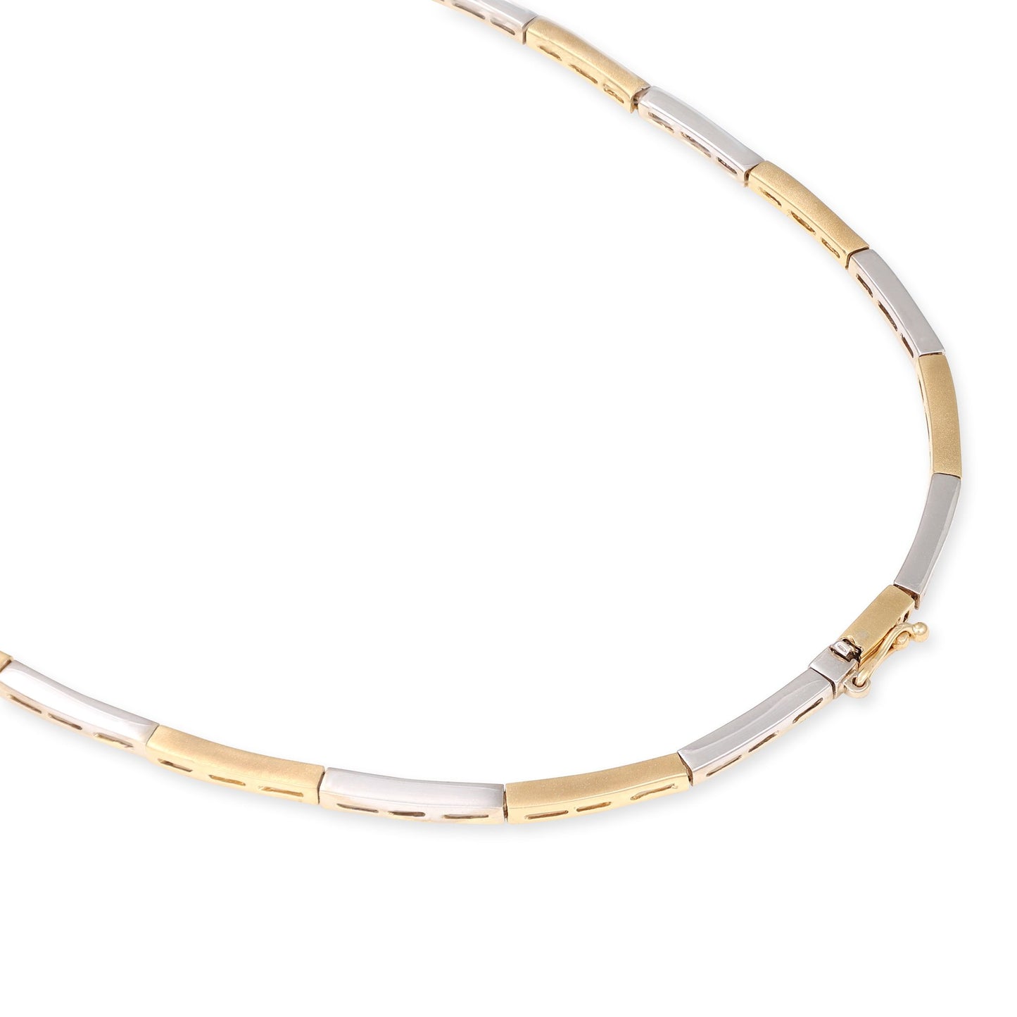 14ct multicolour gold elegant necklace 07001866