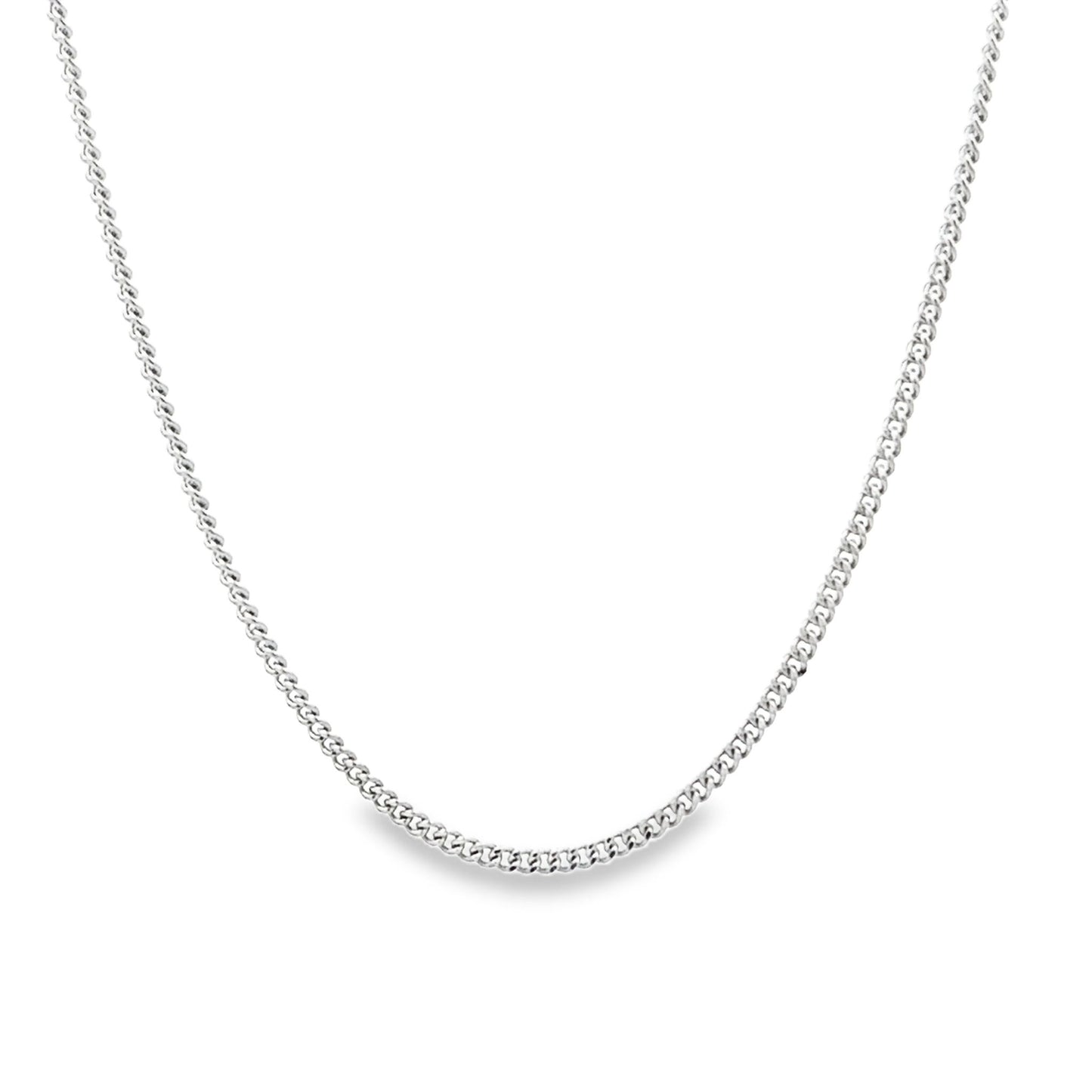 New 9ct white gold chain 02023441