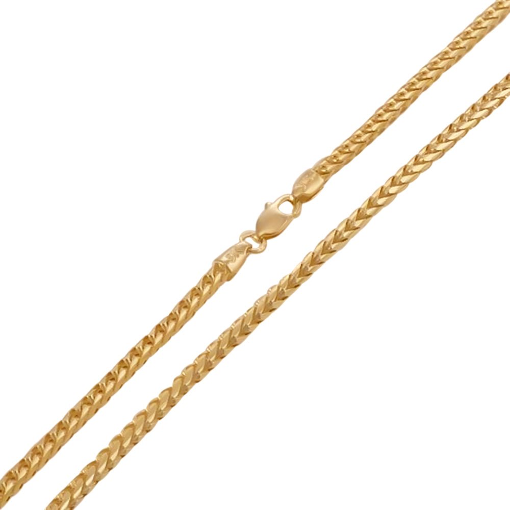 9ct Solid Yellow Gold Franco Chain 3mm CNM12282