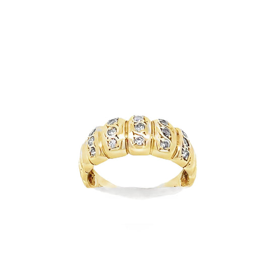 9ct yellow gold second-hand ring 06003022