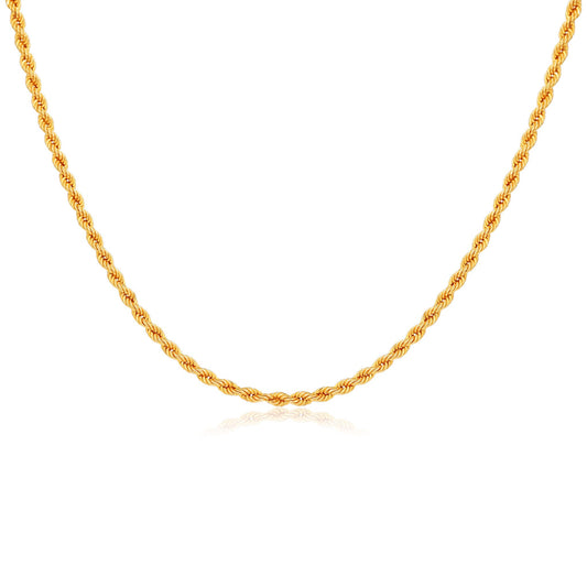 18ct yellow gold chain 09000256