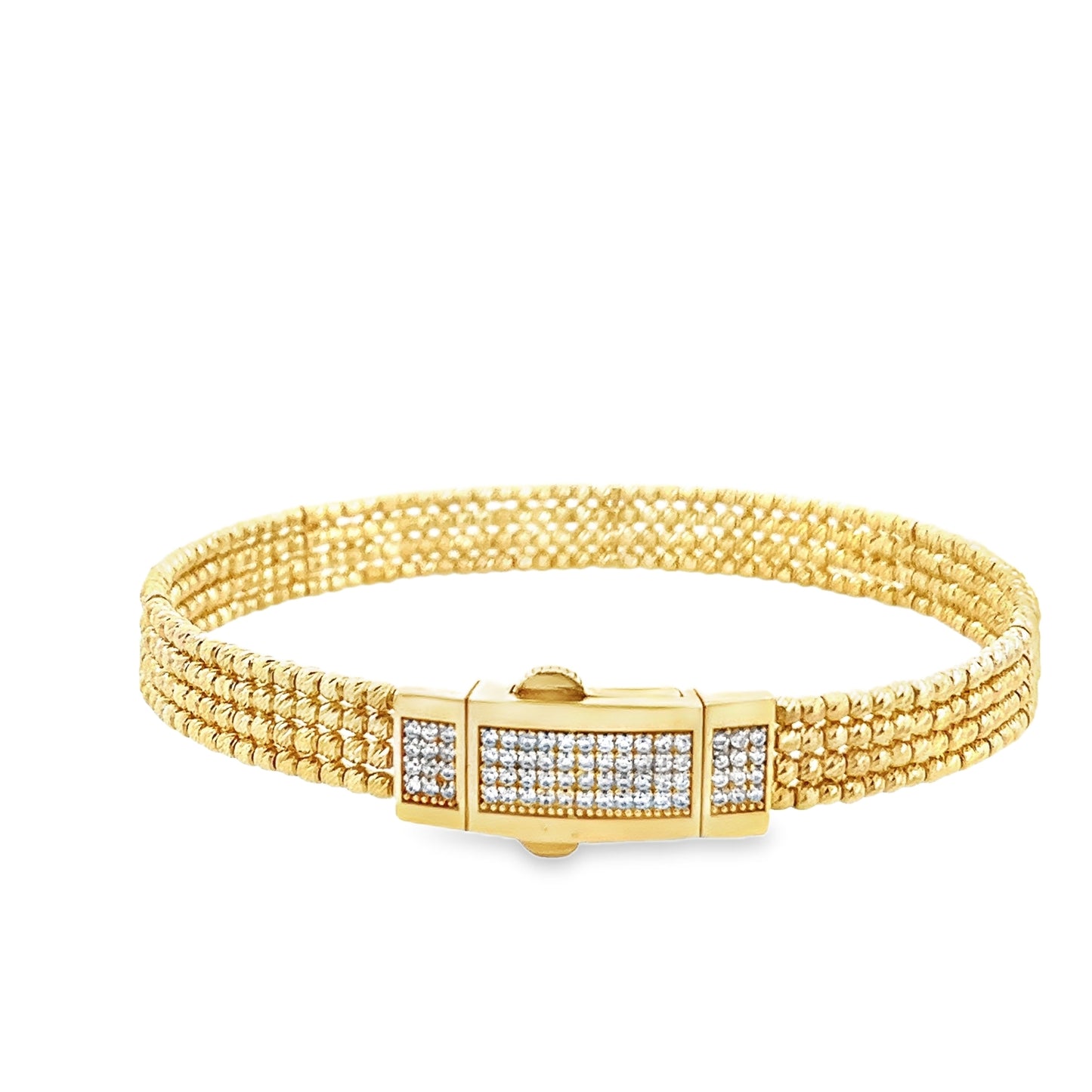 New 14ct yellow gold bracelet 02022238