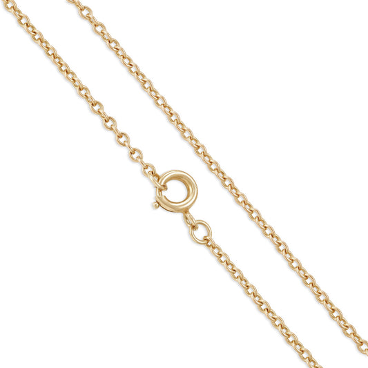 9ct yellow gold chain 08001581