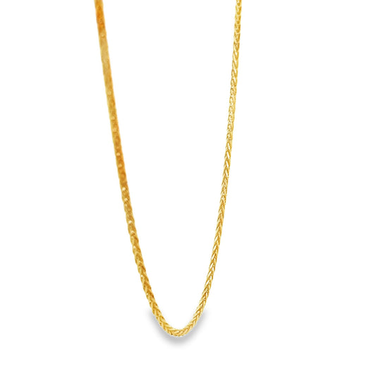 New 22ct yellow gold chain 02022724