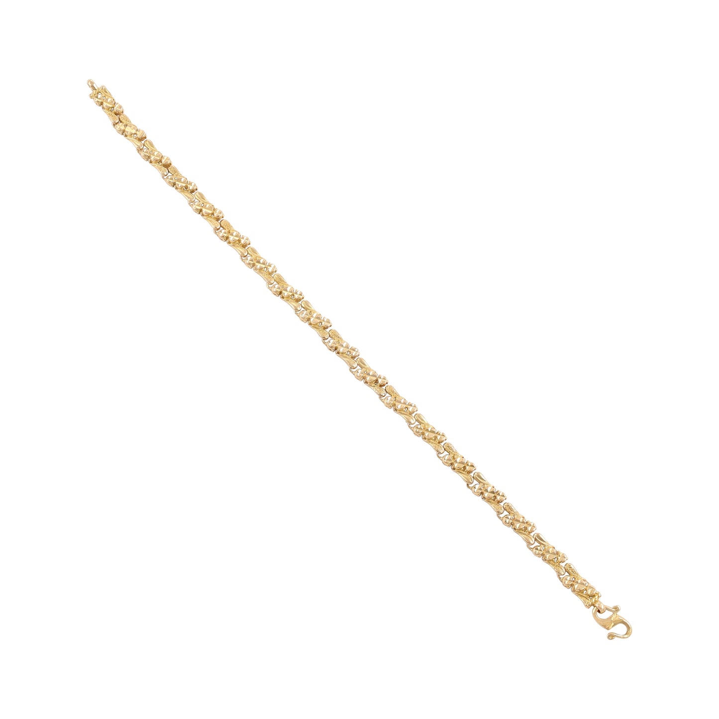 22ct yellow gold pre-owned bracelet 02033219