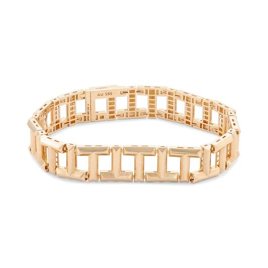 New 14ct yellow gold bracelet 02022008