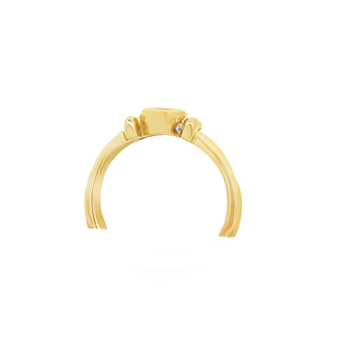 18ct yellow gold pre-owned ring 12000225