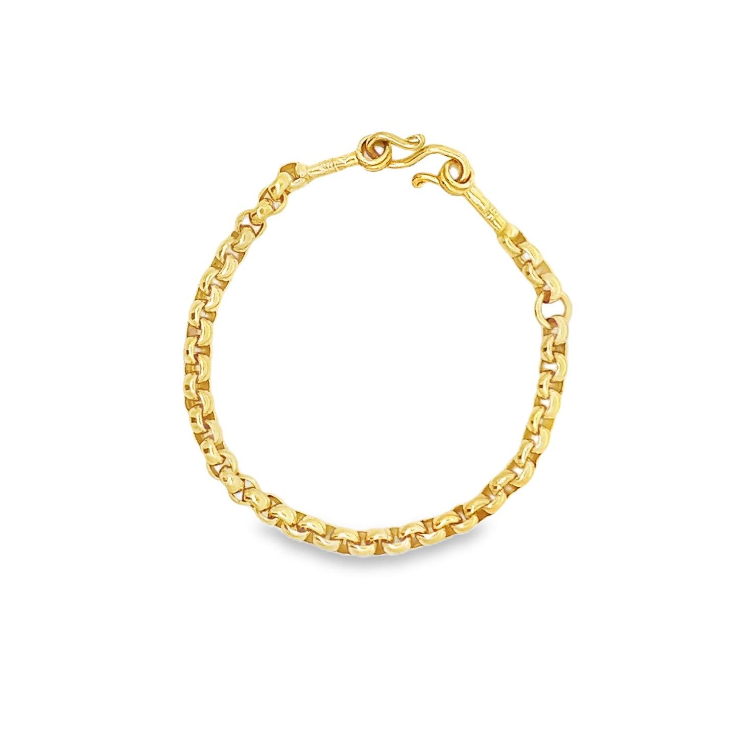 22ct yellow gold pre-owned bracelet FCA08002189-15