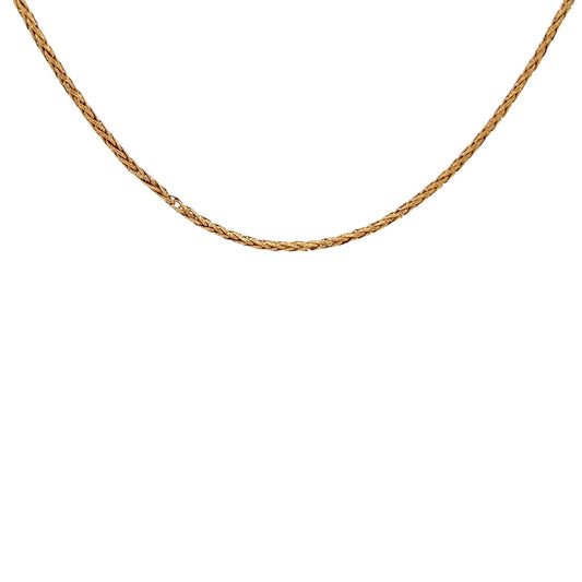 18ct yellow gold chain 09000066