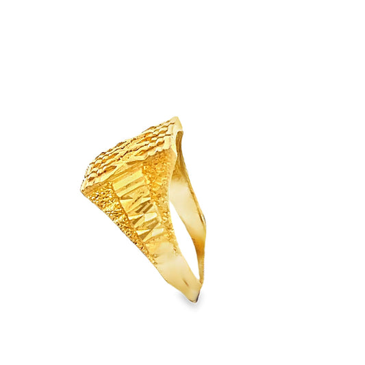 New 22ct yellow gold ring 02020415