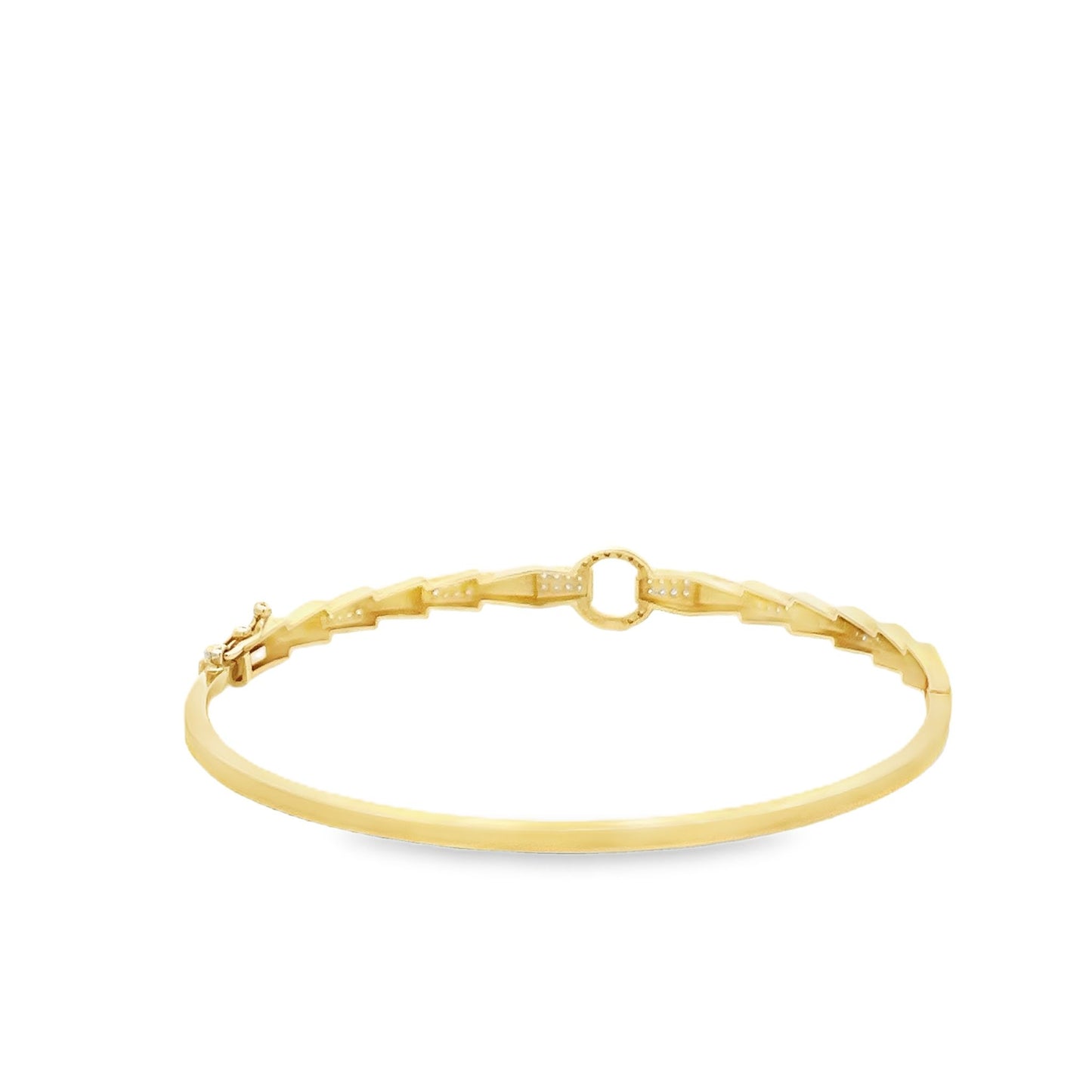 New 14ct yellow gold bangle 02021178