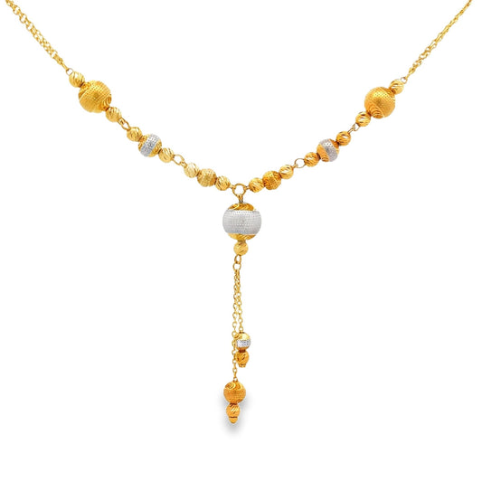 New 22ct yellow gold necklace 02020283