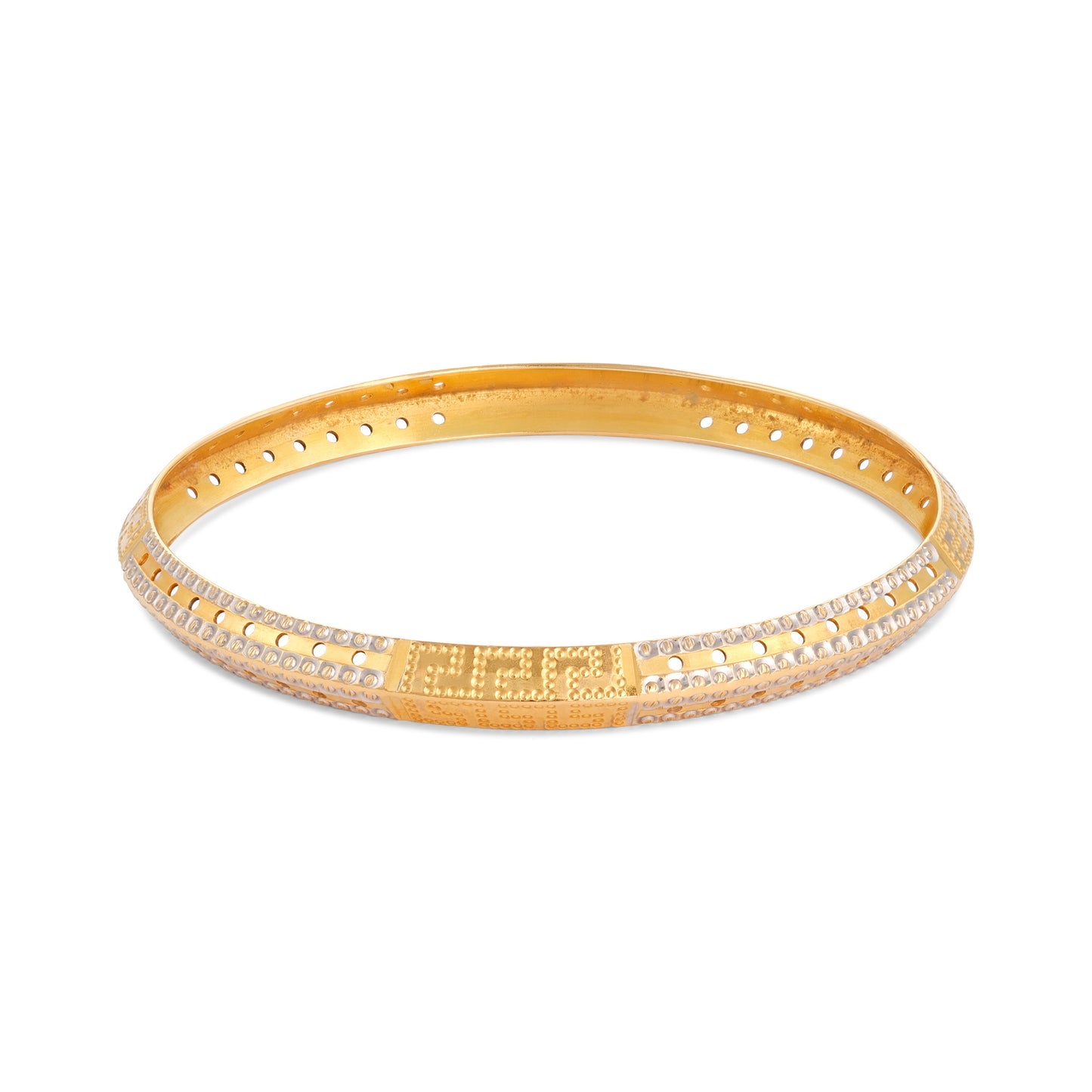 22ct yellow gold pre-owned bangle 07002353