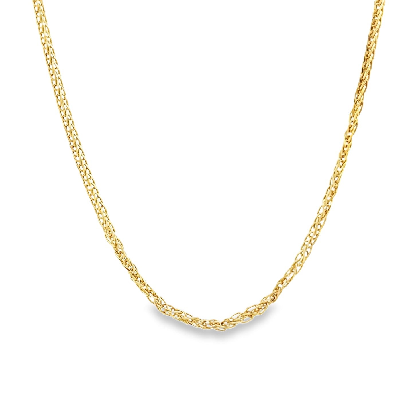 New 18ct yellow gold twisted chainPR823-CN16