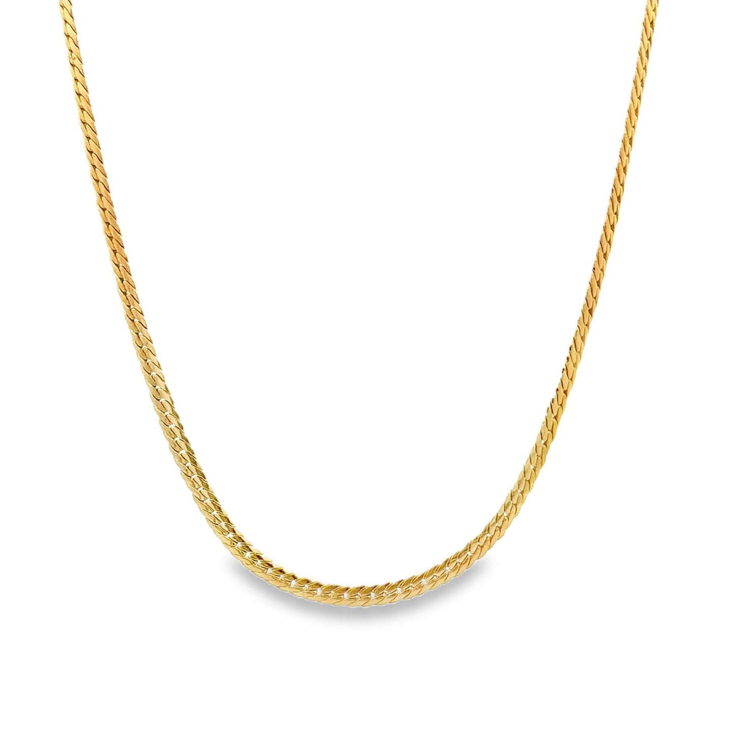 New 18ct yellow gold chain PR823-CN9