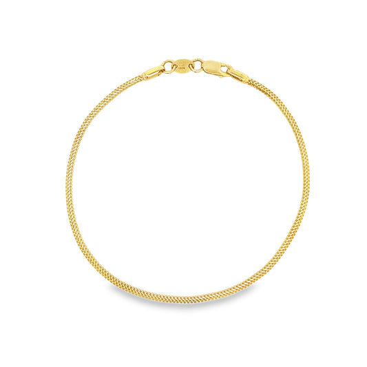 New 22ct yellow gold bracelet BF823-BR4