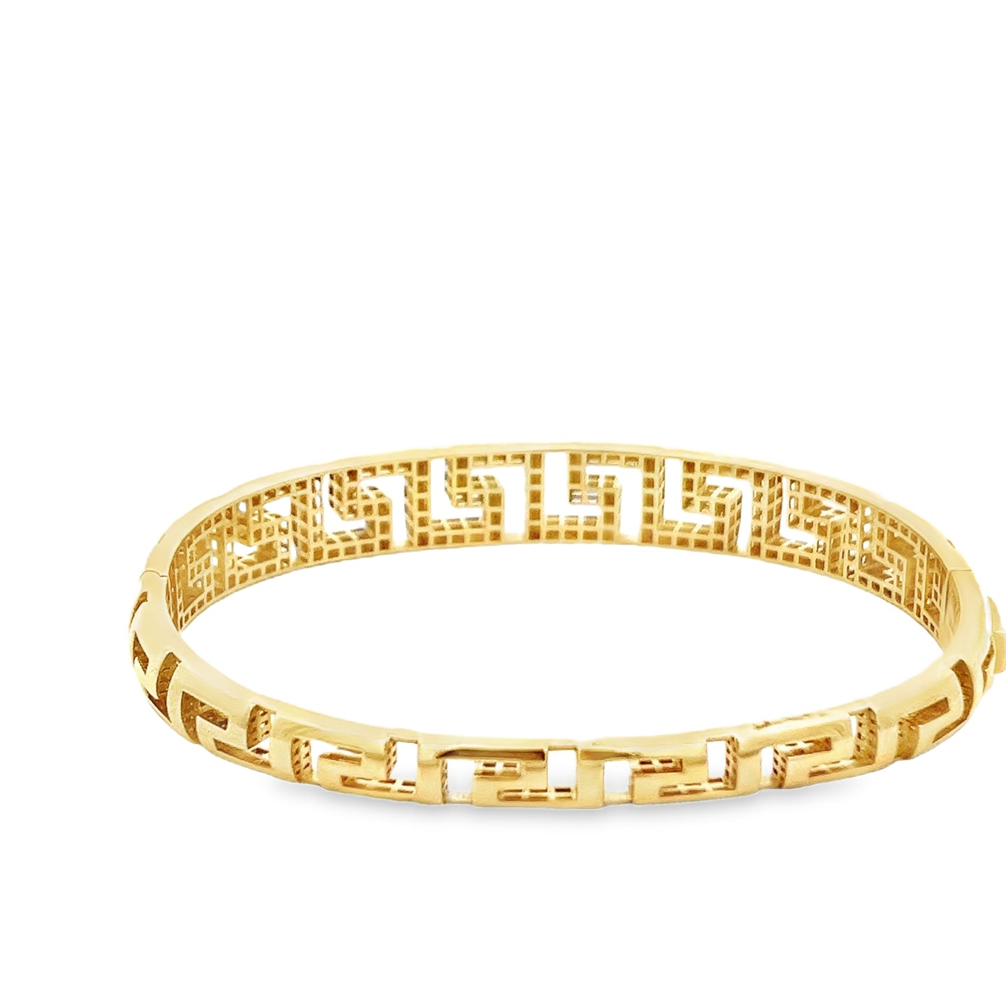 New 14ct yellow gold bangle 02021166