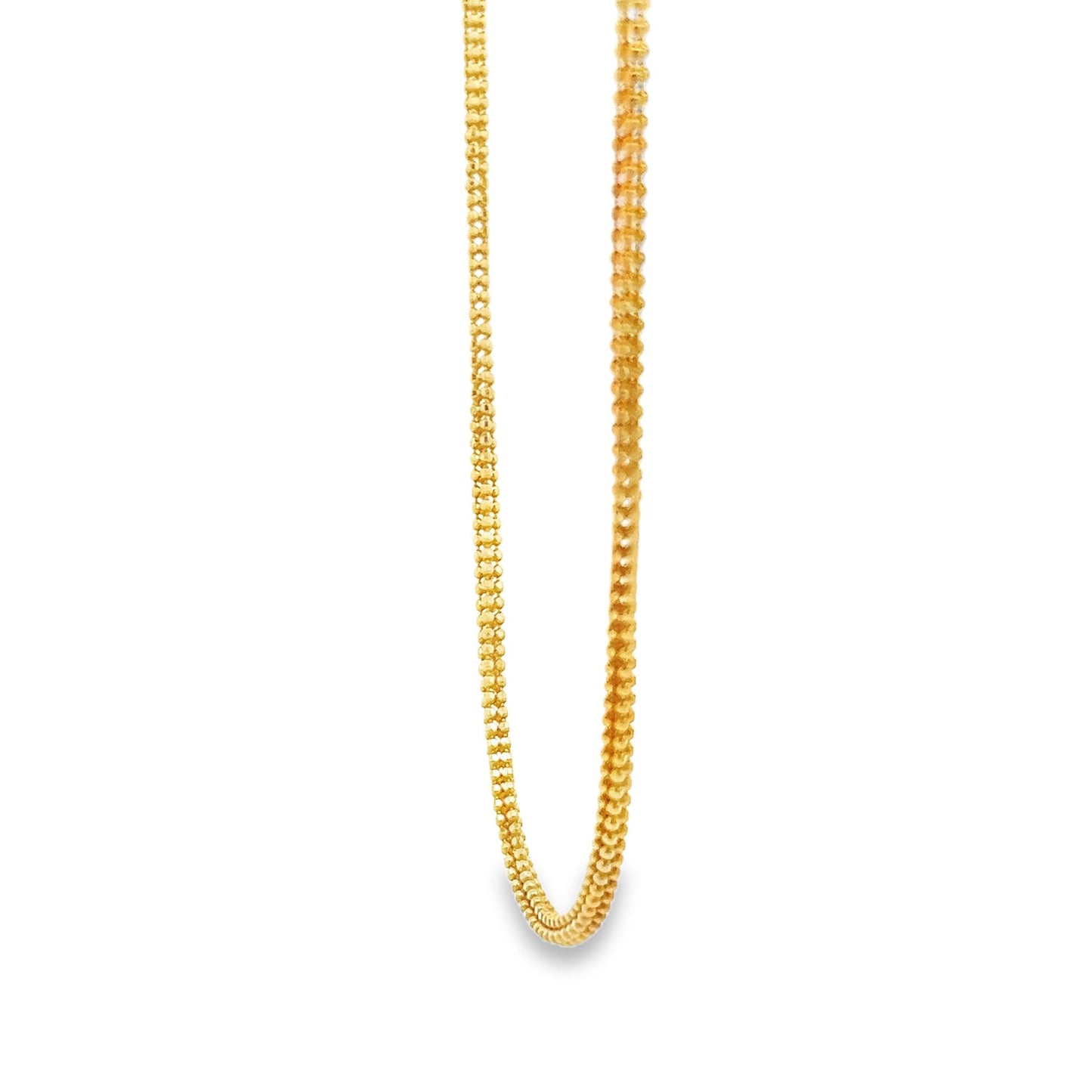 22ct yellow gold second hand chain FCA06011123-3