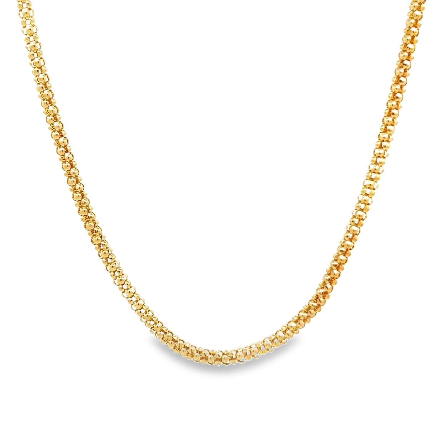 New 18ct yellow gold chain PR823-CN55