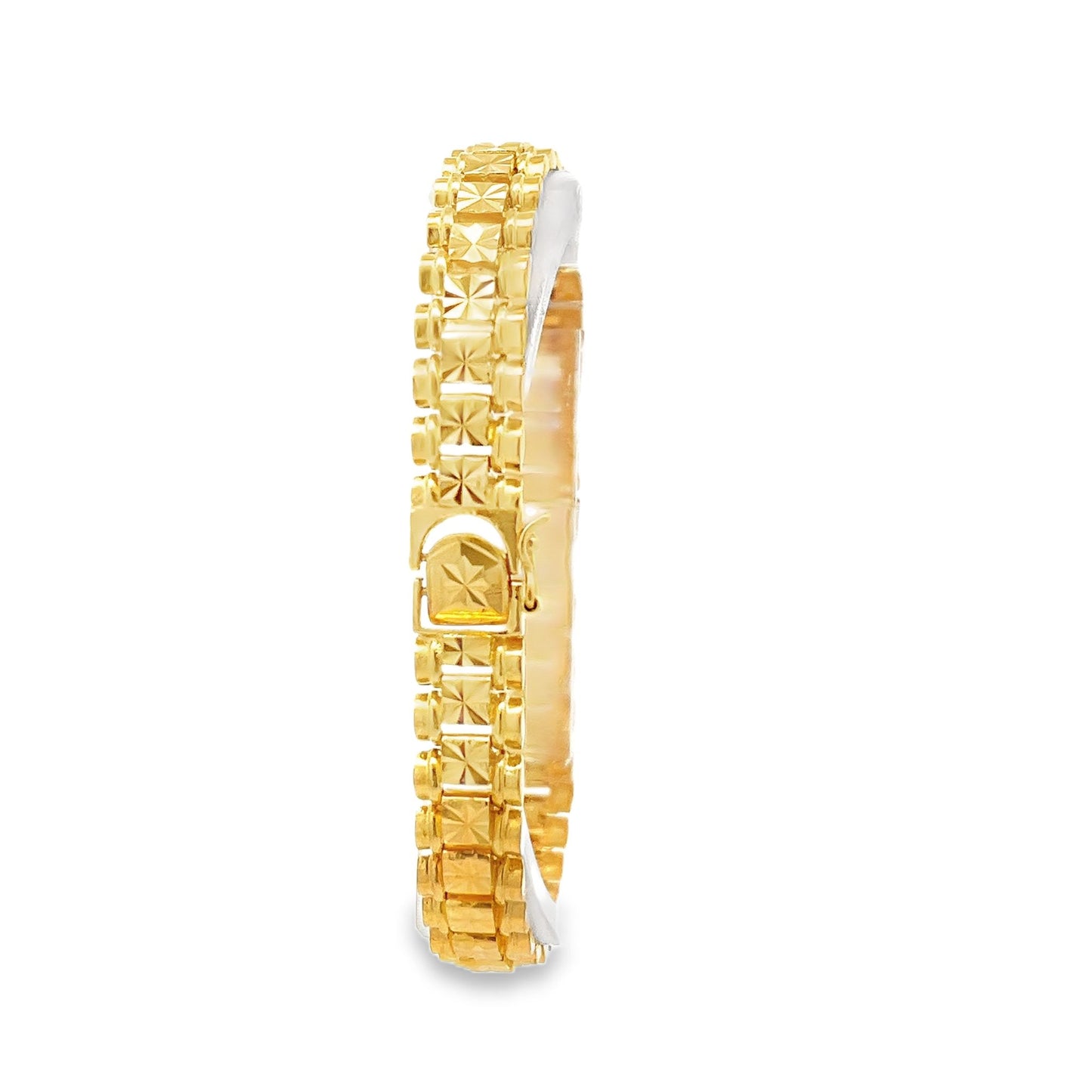 22ct yellow gold second-hand bracelet FCA08002189-2