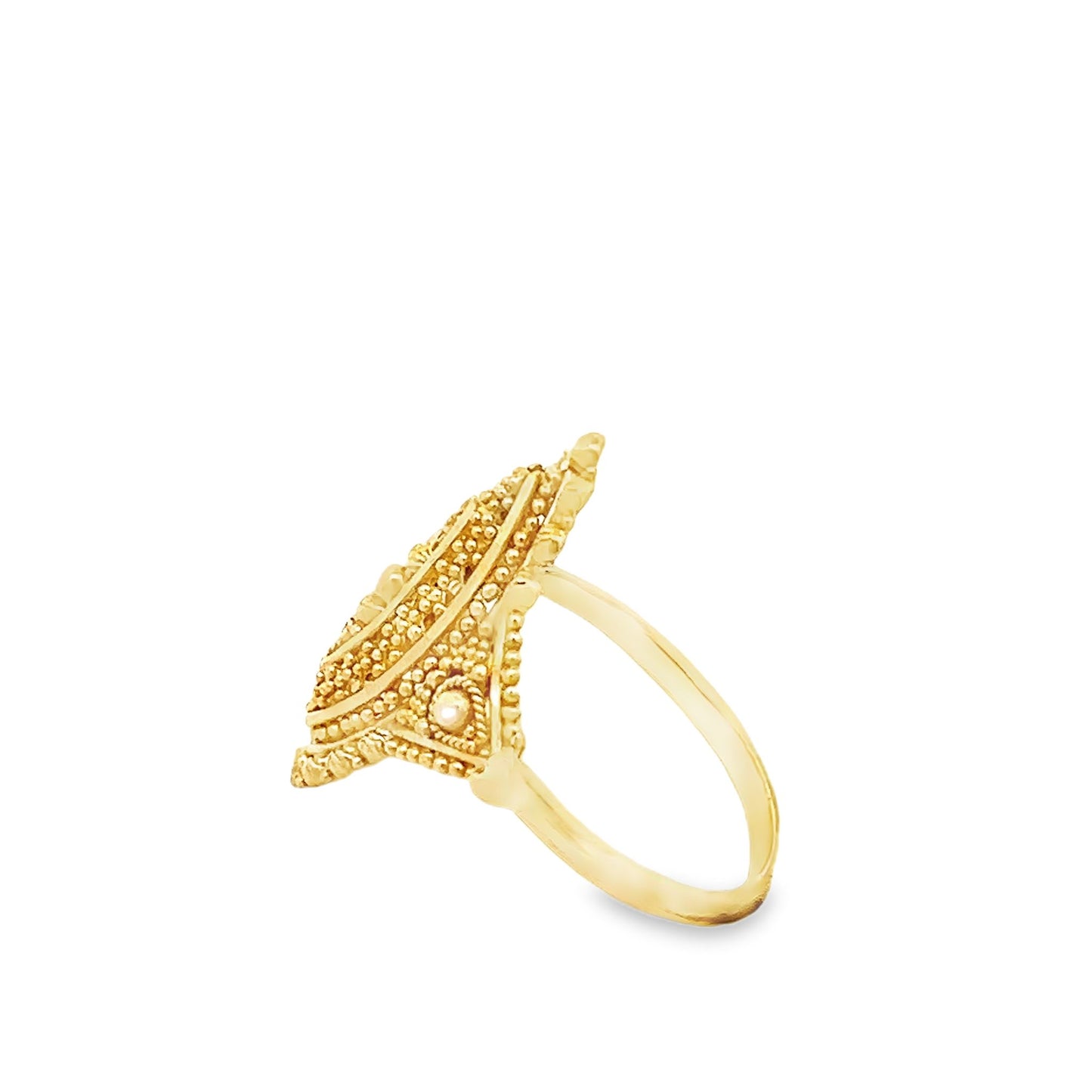 22ct yellow gold ring 07002529