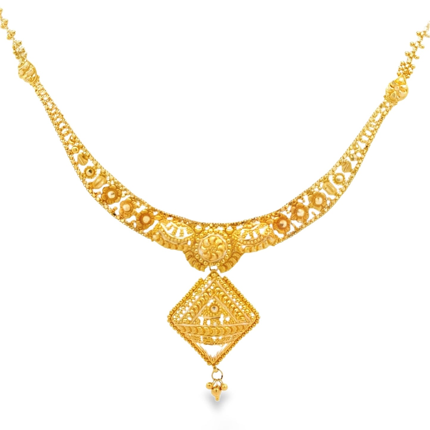 New 22ct yellow gold necklace PZ823-NKS16-NK