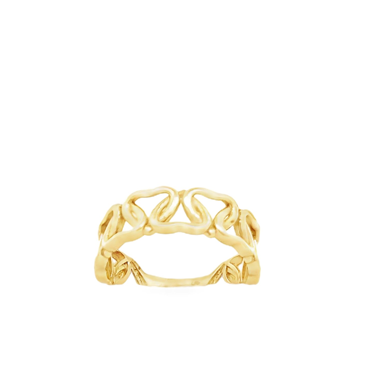 New 14ct yellow gold ring 02021426