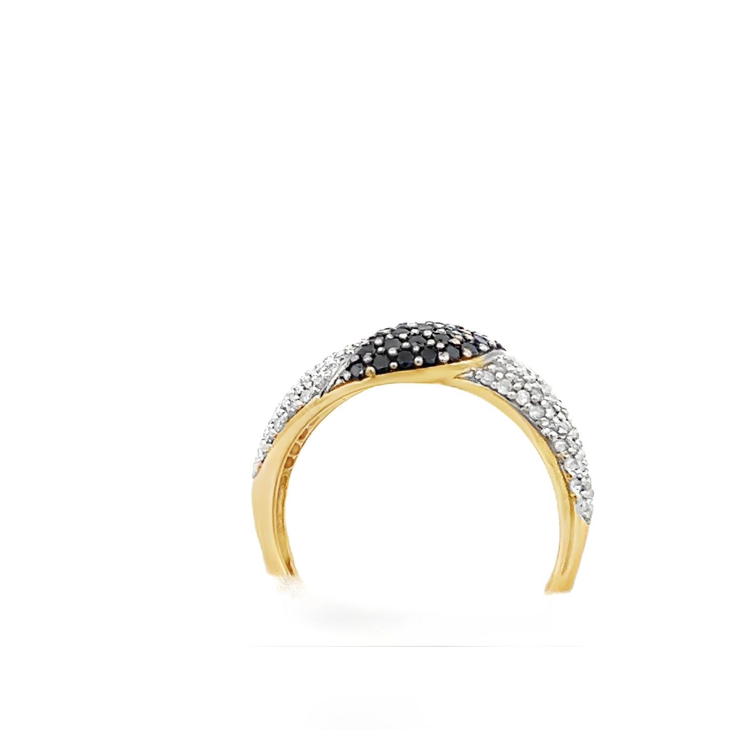 9ct gold ring with diamonds 08000255