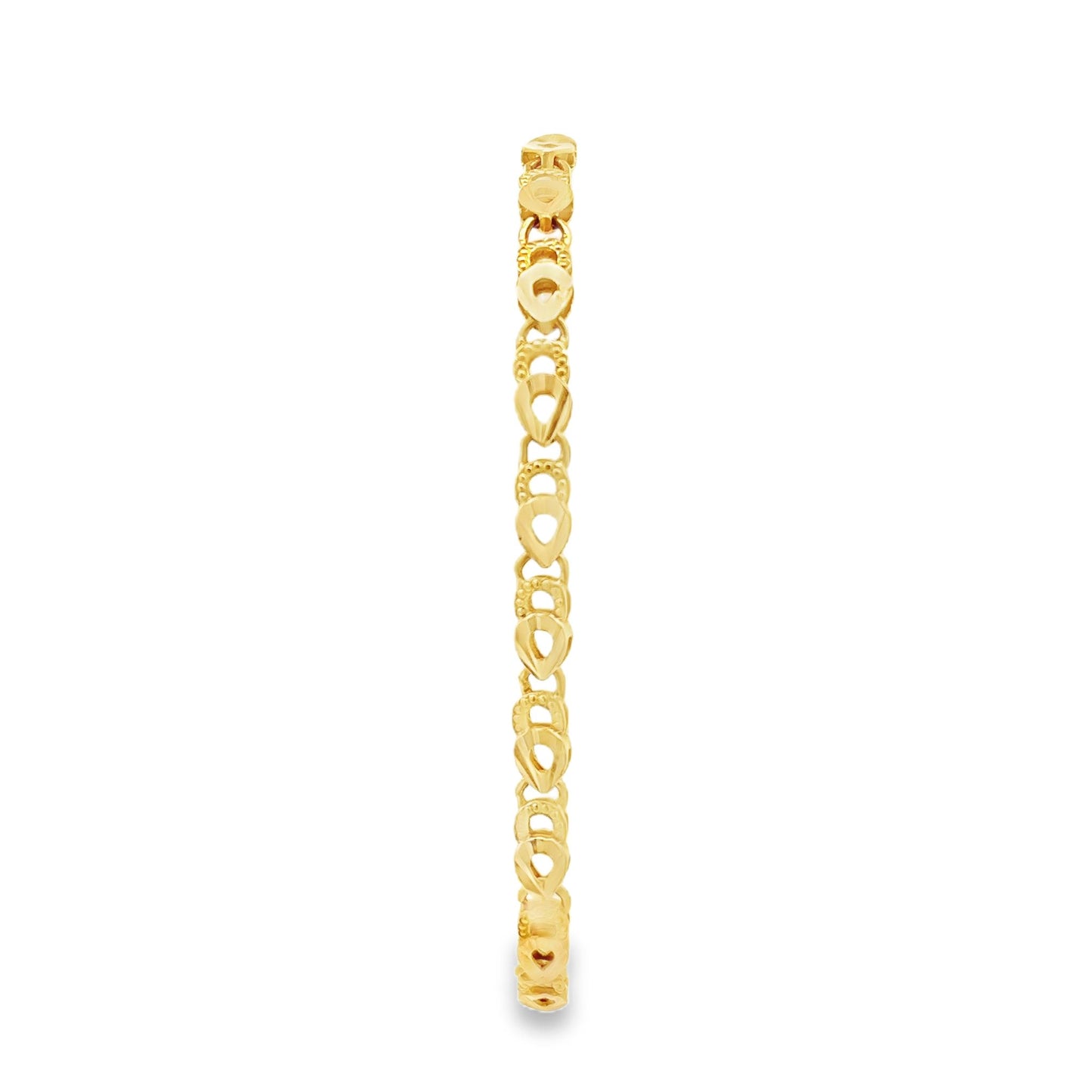 22ct yellow gold pre-owned bracelet FCA03027314-2