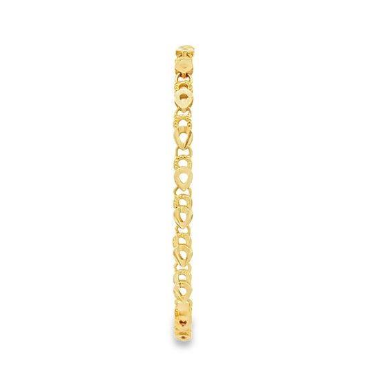 22ct yellow gold pre-owned bracelet FCA03027314-2