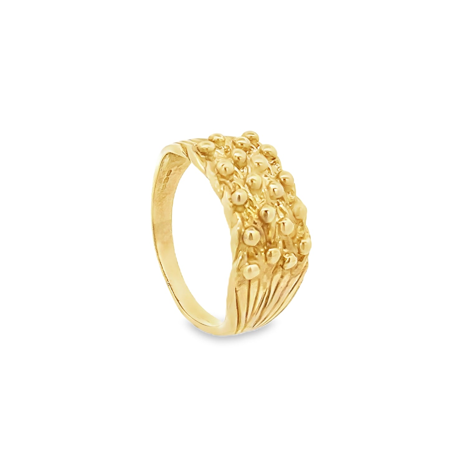 New 9ct yellow gold ring 02024825