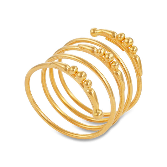 22ct yellow gold ring