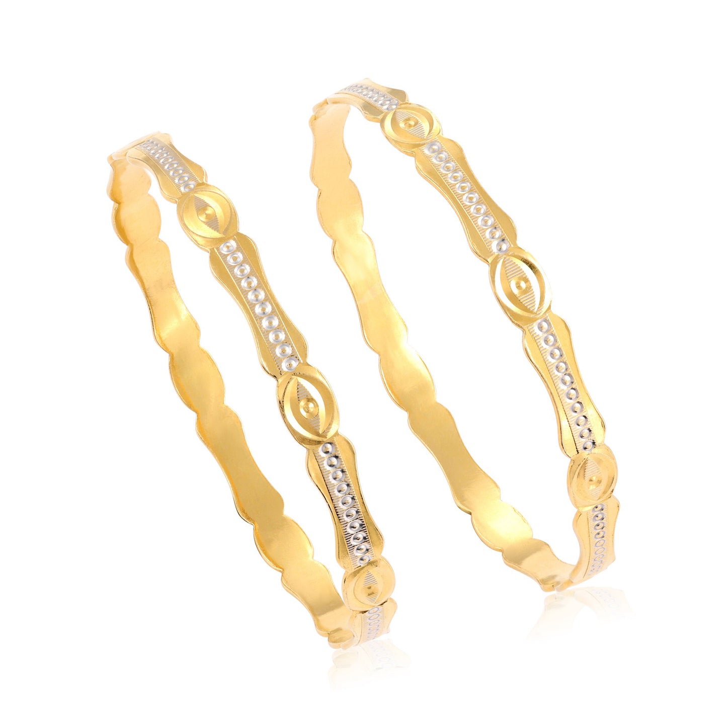 22ct yellow gold bangle set 02033038