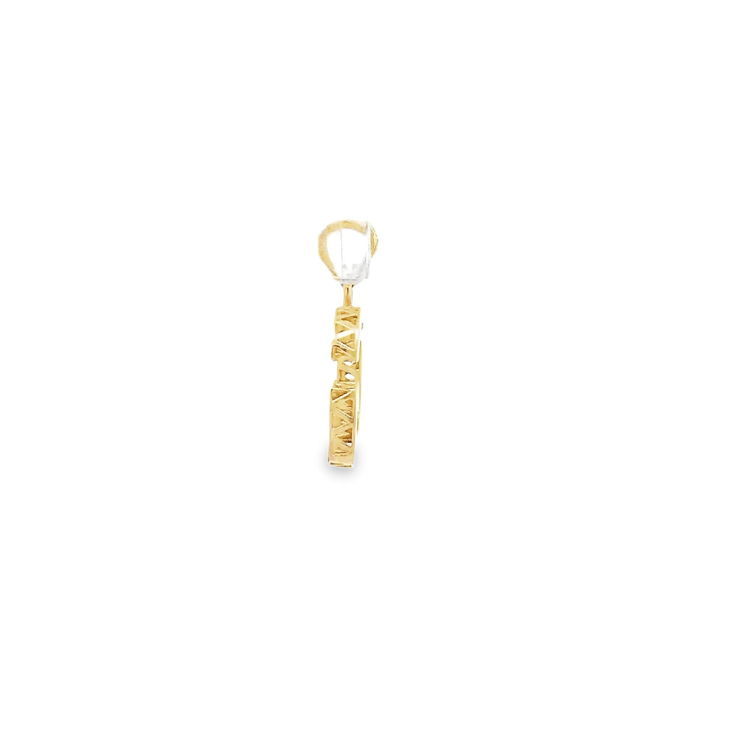 New 14ct yellow gold G initial 02021636