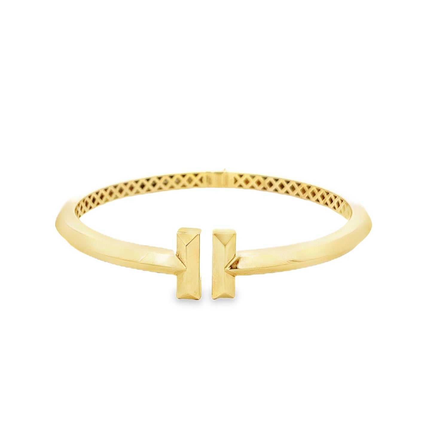 New 14ct yellow gold bangle 02021170