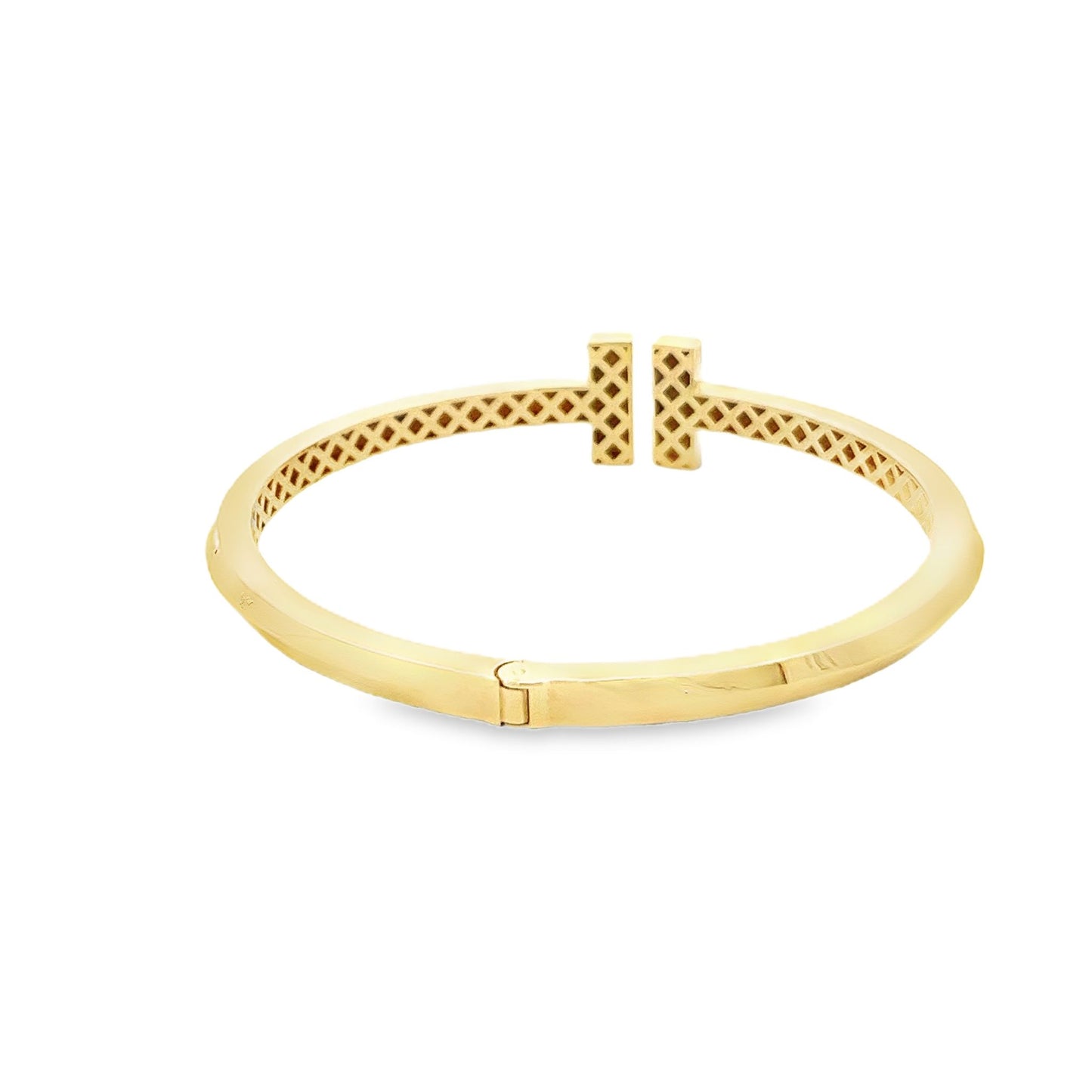 New 14ct yellow gold bangle 02021170