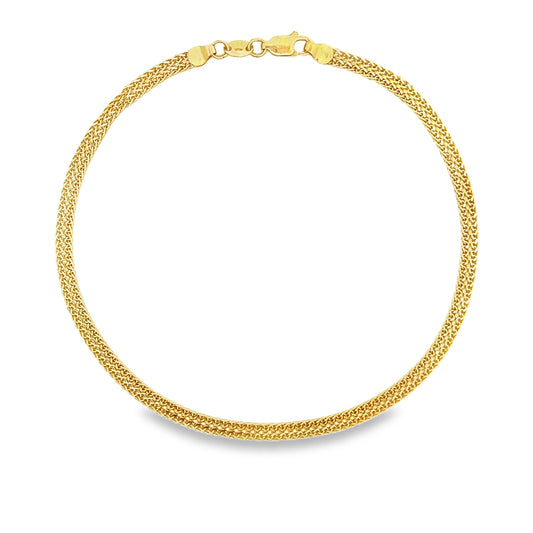 New 22ct yellow gold bracelet BF823-BR9