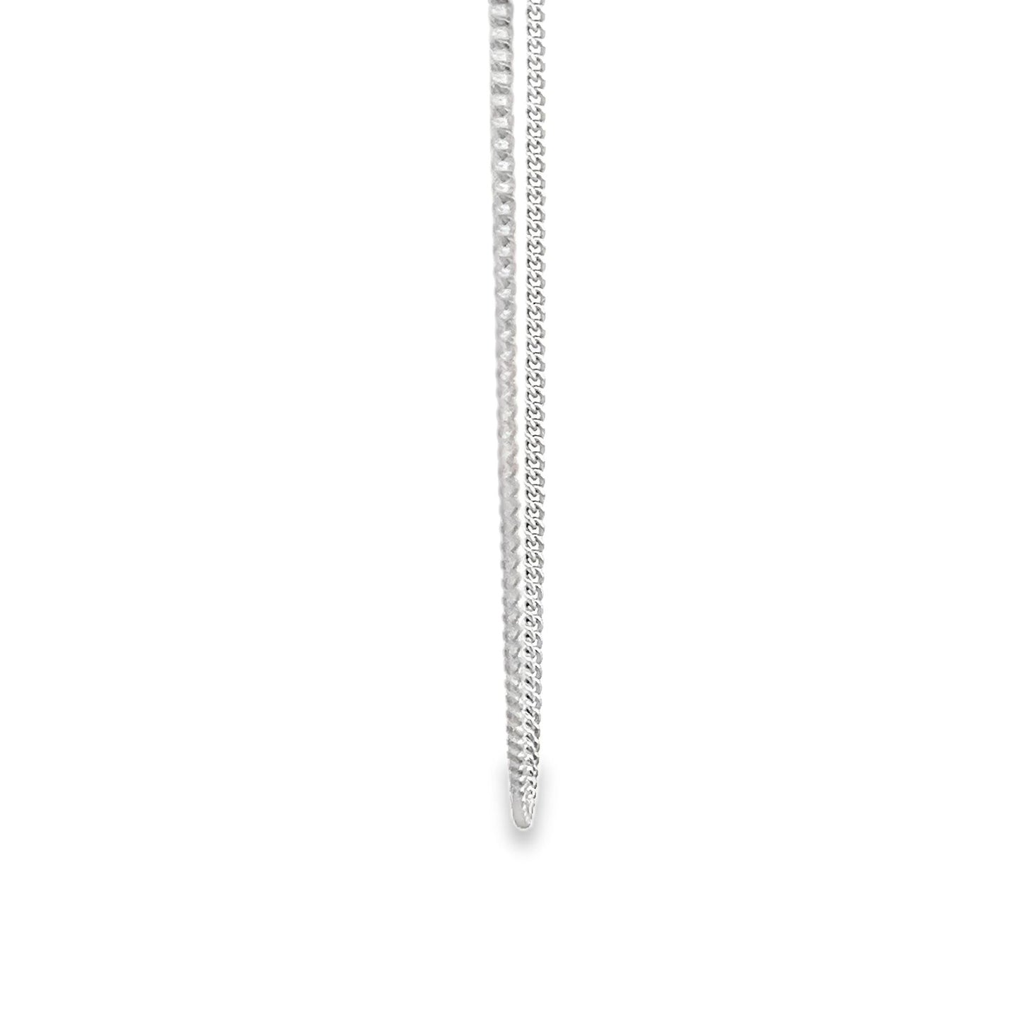 New 9ct white gold chain 02023441