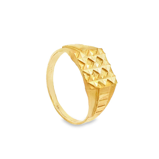 New 22ct yellow gold ring 02020421