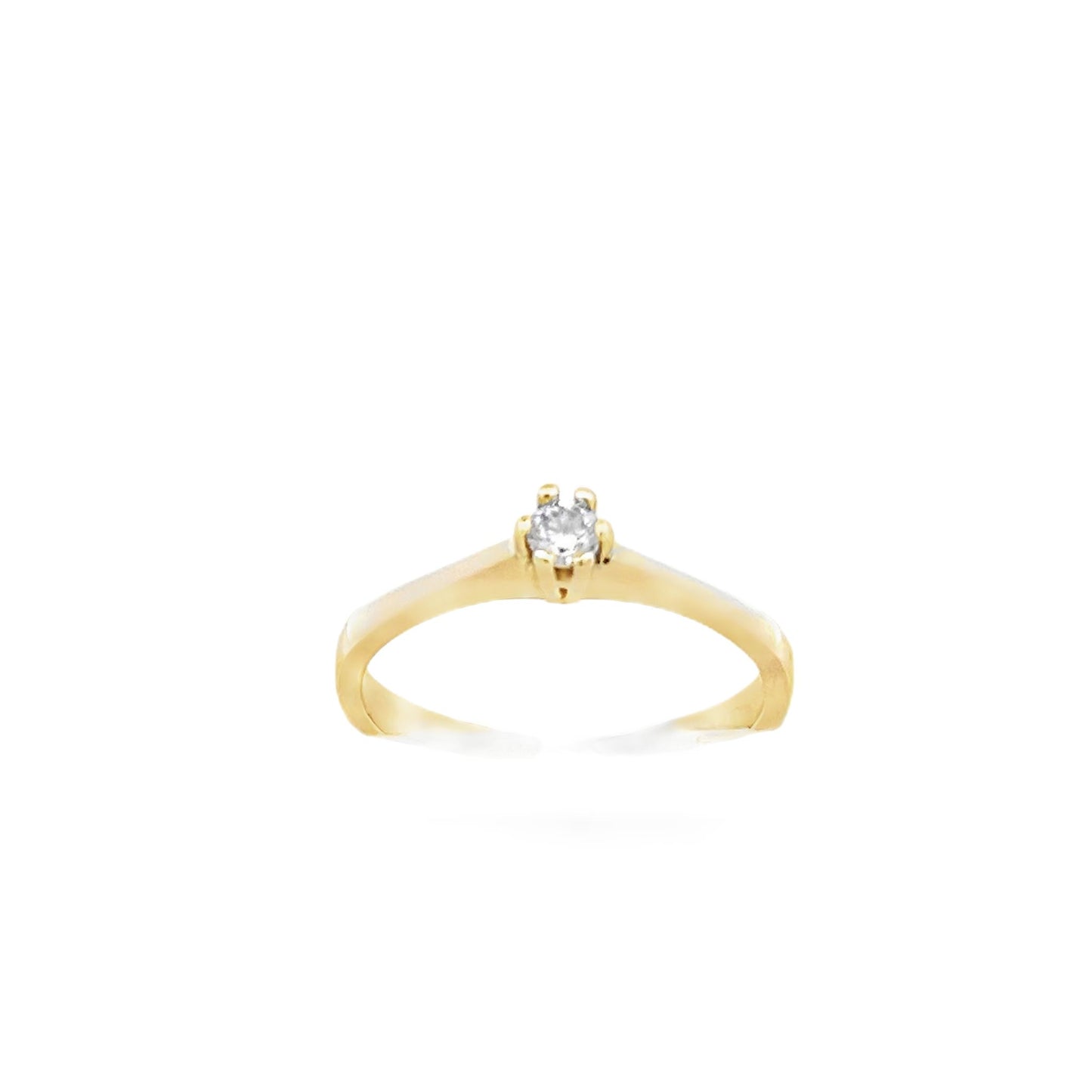 14ct yellow gold pre-owned ring 06002973