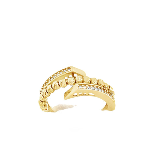 New 14ct yellow gold ring 02021484