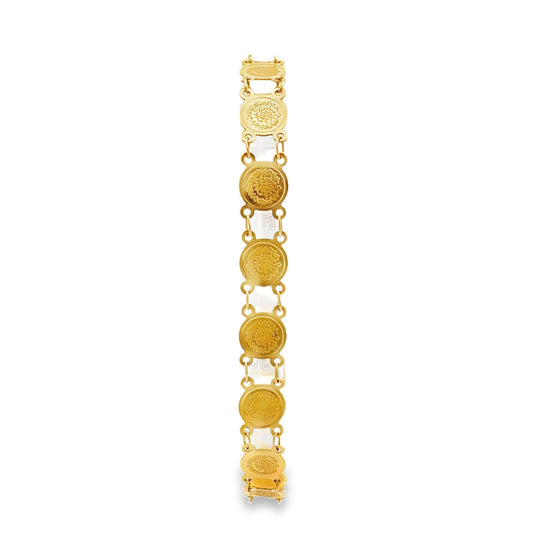 22ct yellow gold second-hand bracelet FCA01019300-4