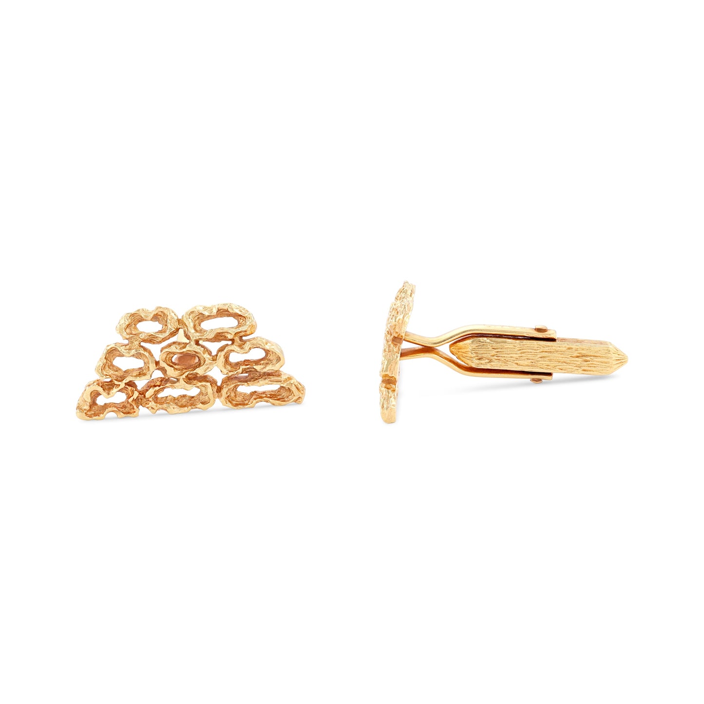 18ct yellow gold second-hand cufflinks 00006564