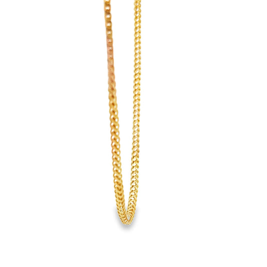 22ct yellow gold second-hand chain 01002350